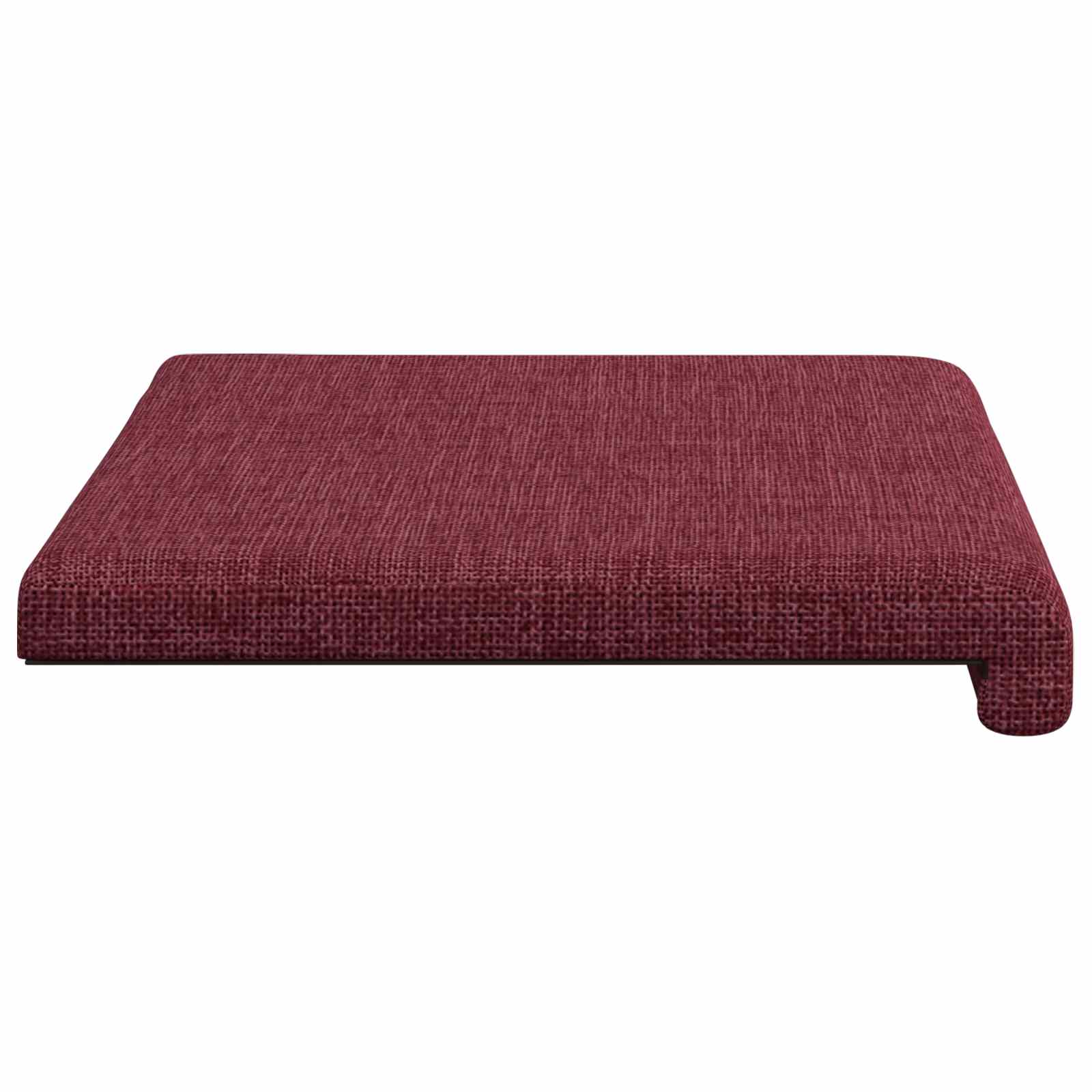 vidaXL Poduszka na ławkę tkanina Czerwone wino Głębokość 35 cm