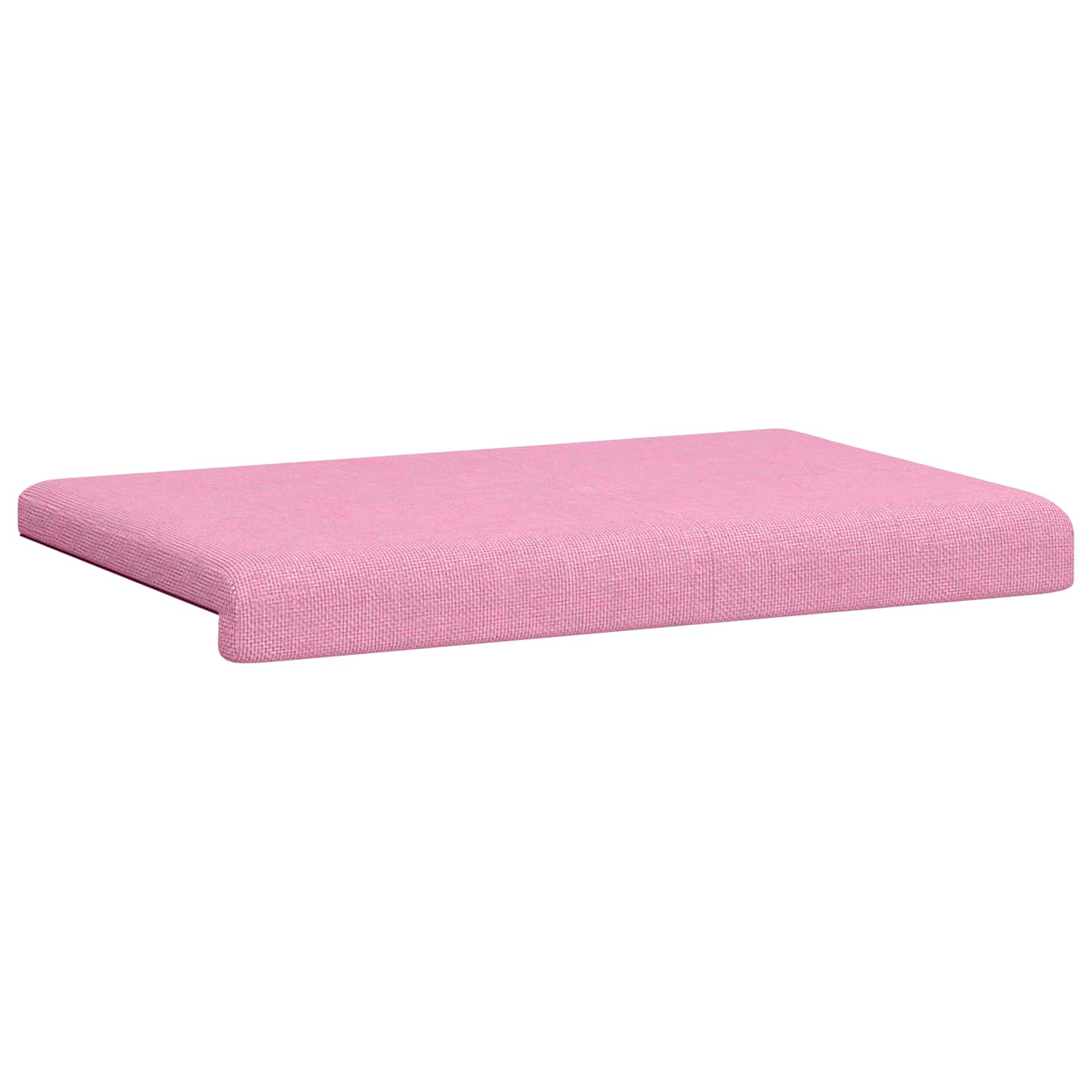 vidaXL Poduszka na ławkę tkanina różowy Głębokość 35 cm