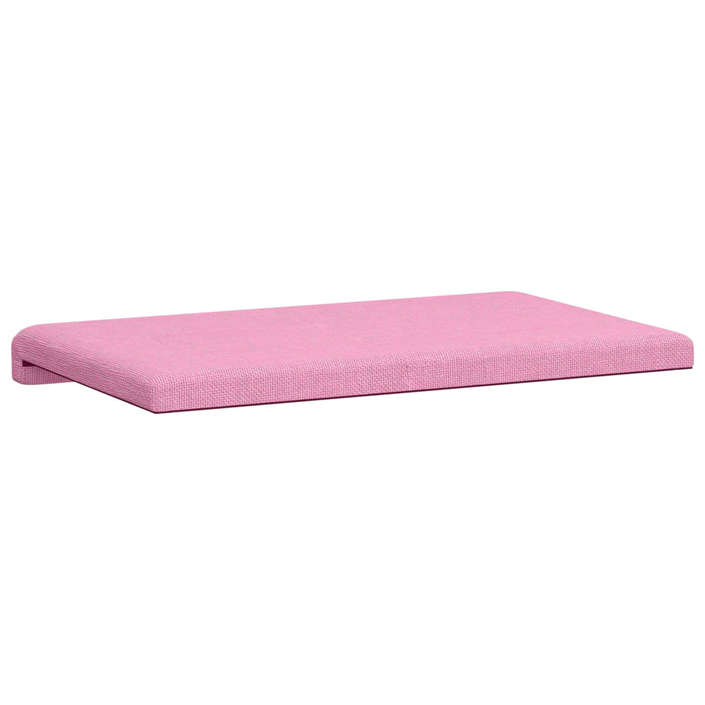 vidaXL Poduszka na ławkę tkanina różowy Głębokość 35 cm