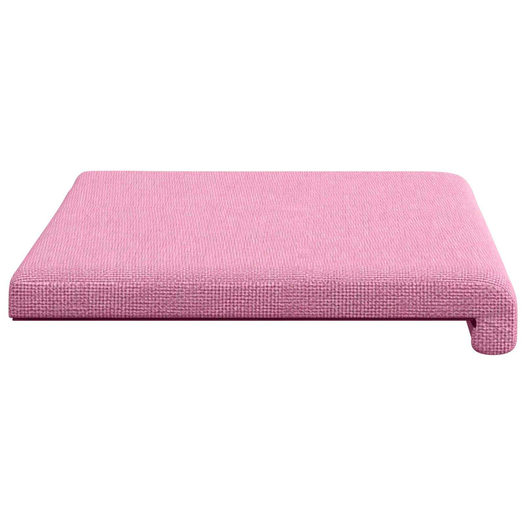 vidaXL Poduszka na ławkę tkanina różowy Głębokość 35 cm