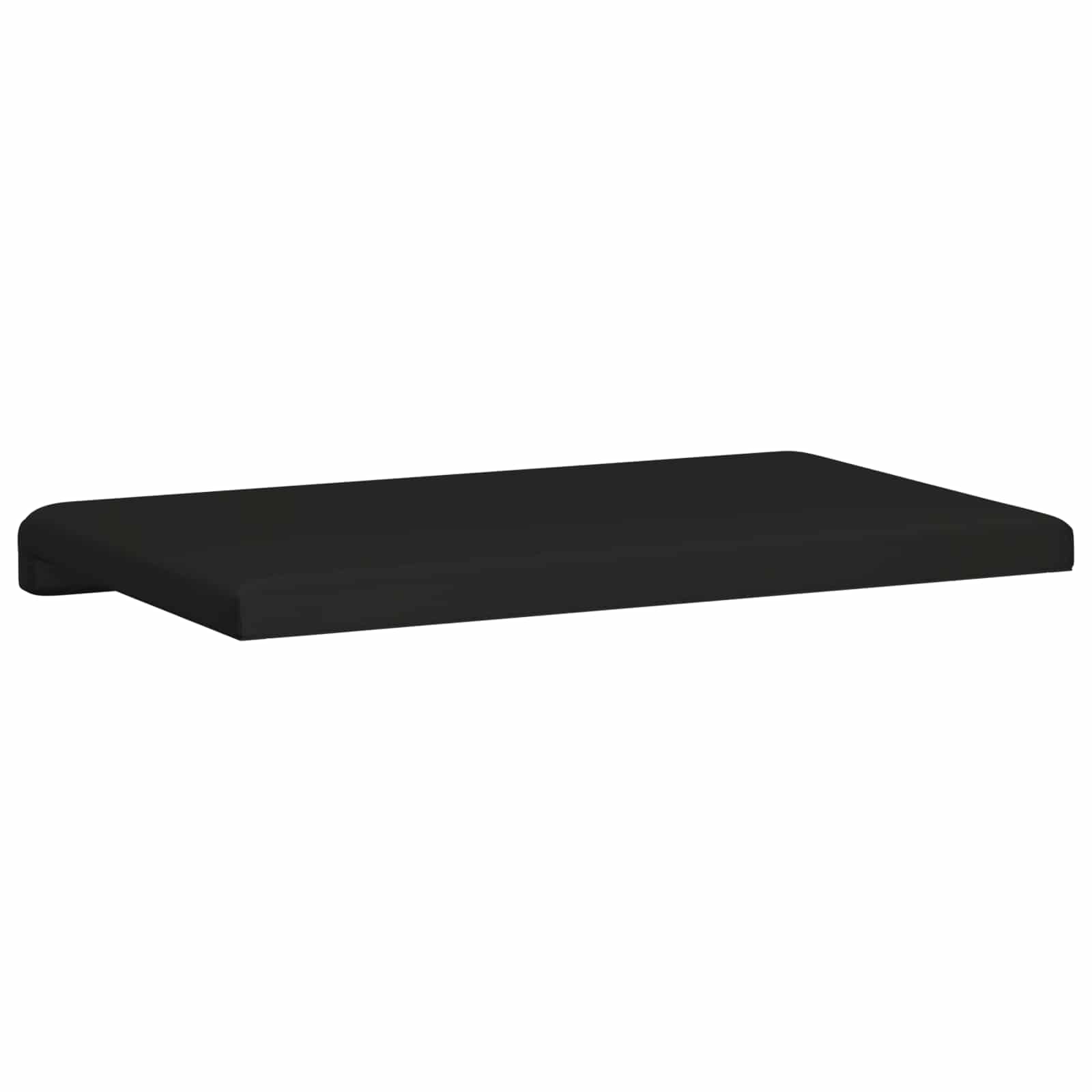 vidaXL Poduszka na ławkę Ekoskóra Czarny Głębokość 35 cm