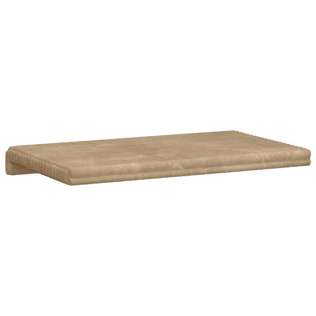 vidaXL Poduszka na ławkę Pluszowy kord Ciemnoszary Głębokość 35 cm