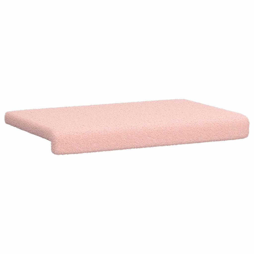 vidaXL Poduszka na ławkę Tkanina sherpa różowy Głębokość 35 cm