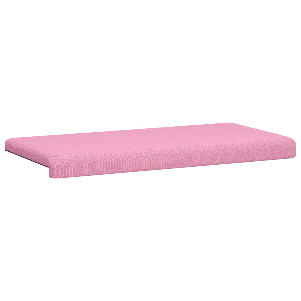 vidaXL Poduszka na ławkę tkanina różowy Głębokość 35 cm