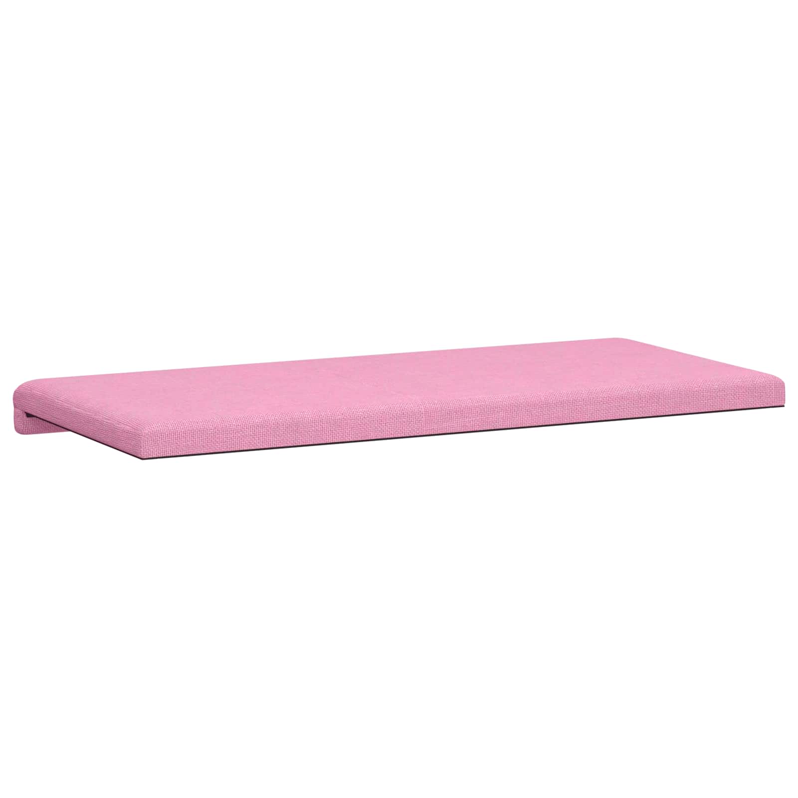 vidaXL Poduszka na ławkę tkanina różowy Głębokość 35 cm