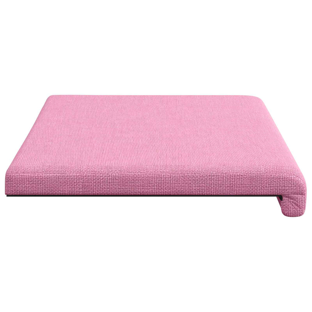 vidaXL Poduszka na ławkę tkanina różowy Głębokość 35 cm