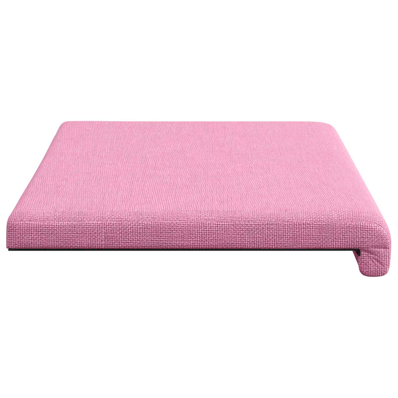 vidaXL Poduszka na ławkę tkanina różowy Głębokość 35 cm