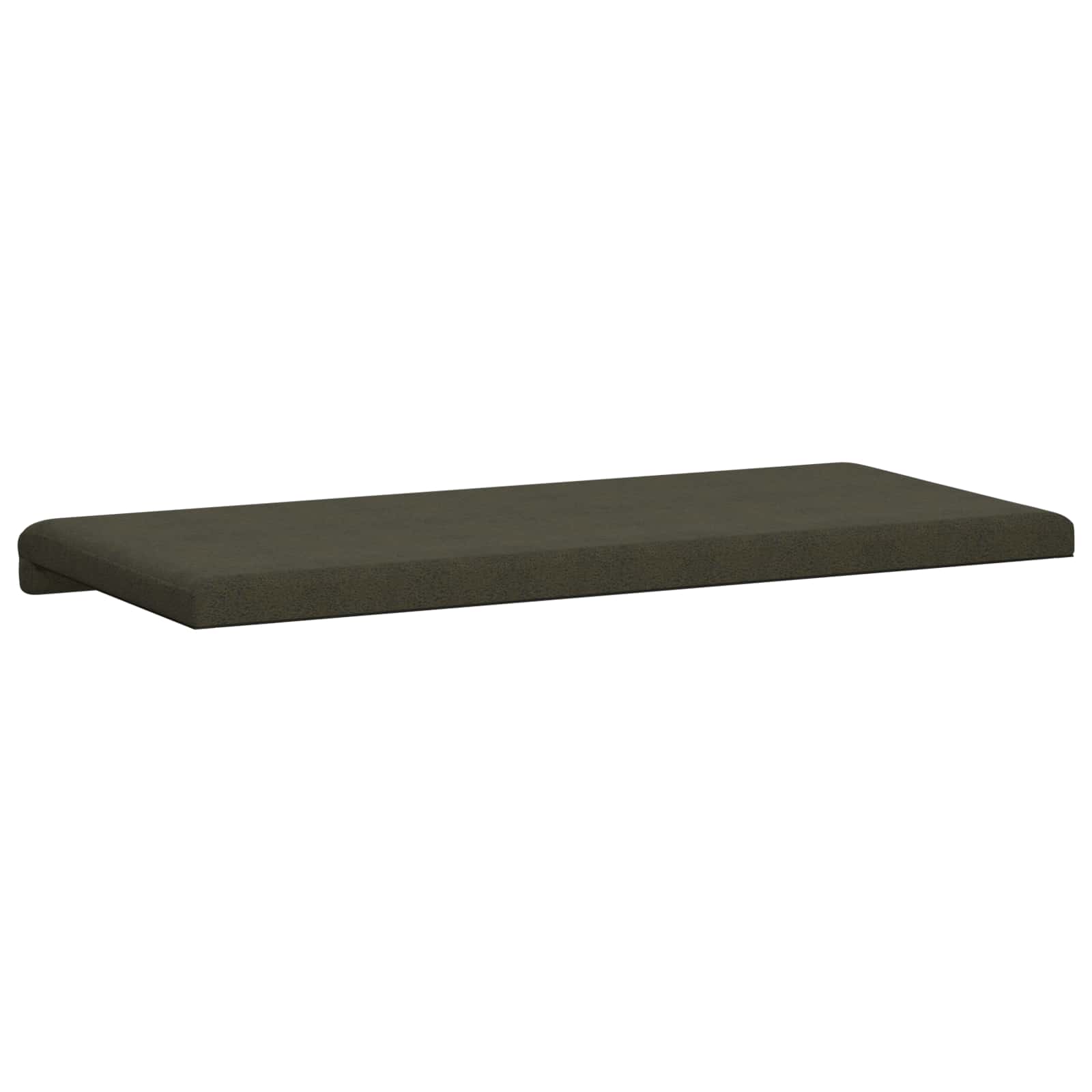 vidaXL Poduszka na ławkę Materiał zamszowy syntetyczny Głębokość 35 cm