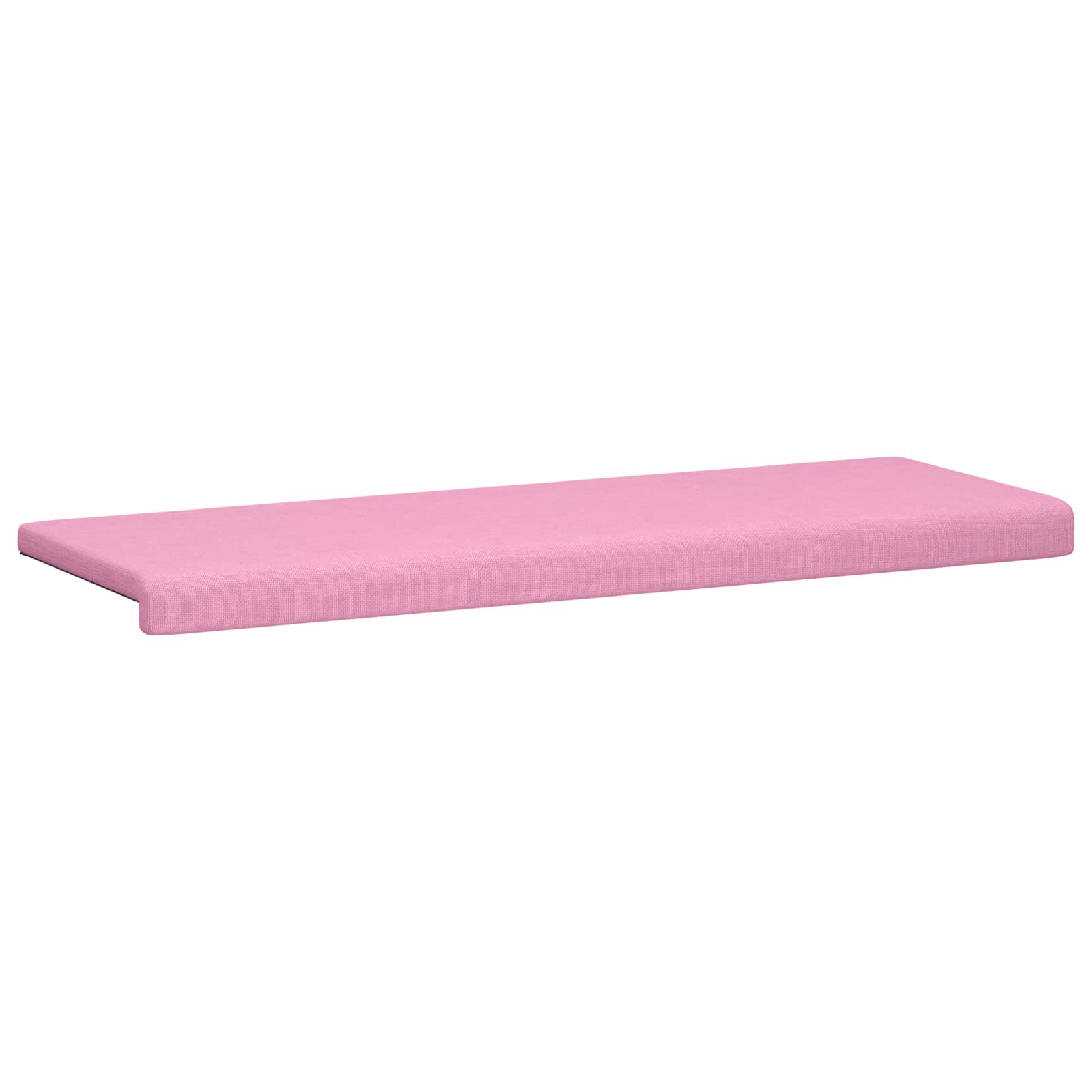 vidaXL Poduszka na ławkę tkanina różowy Głębokość 35 cm