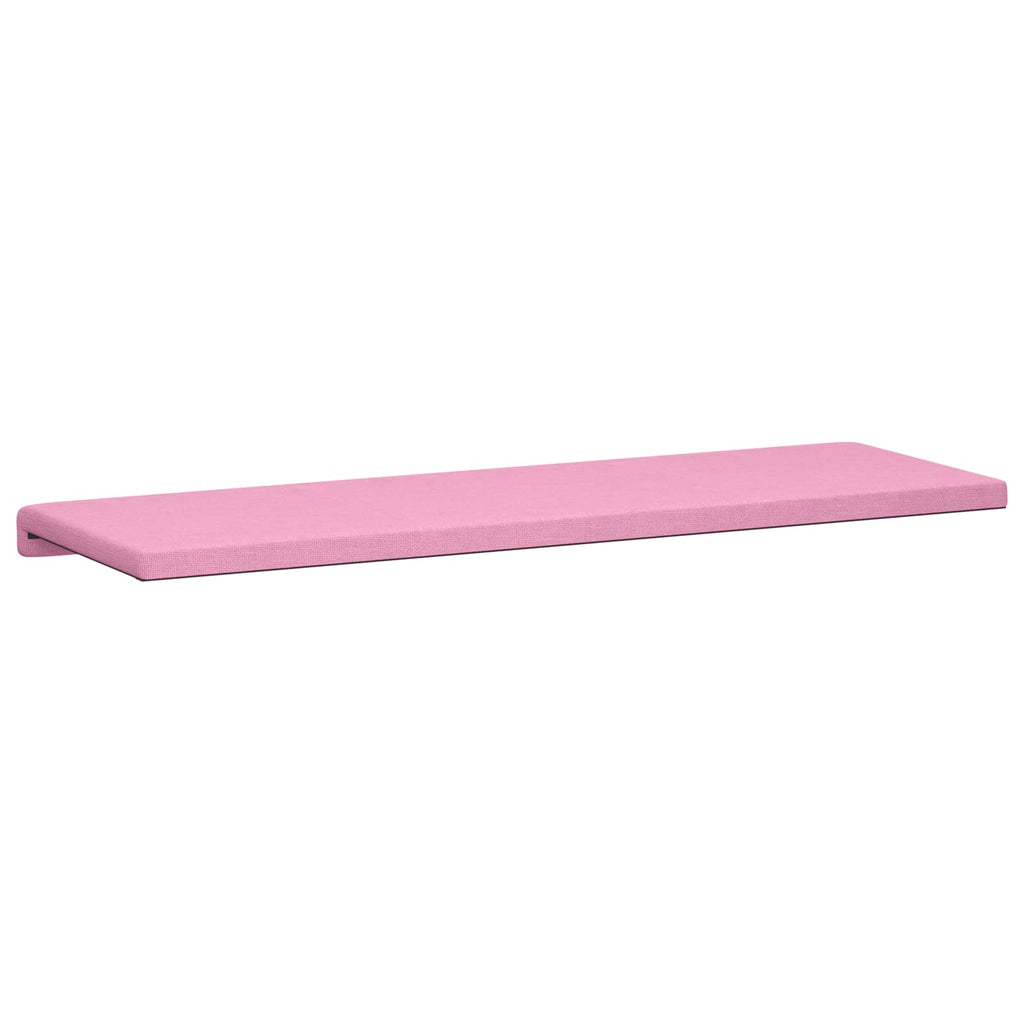 vidaXL Poduszka na ławkę tkanina różowy Głębokość 35 cm