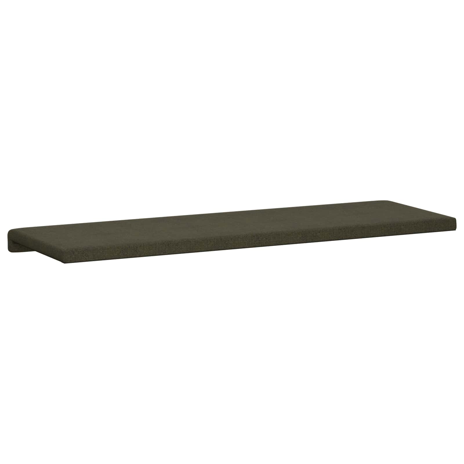 vidaXL Poduszka na ławkę Materiał zamszowy syntetyczny Głębokość 35 cm