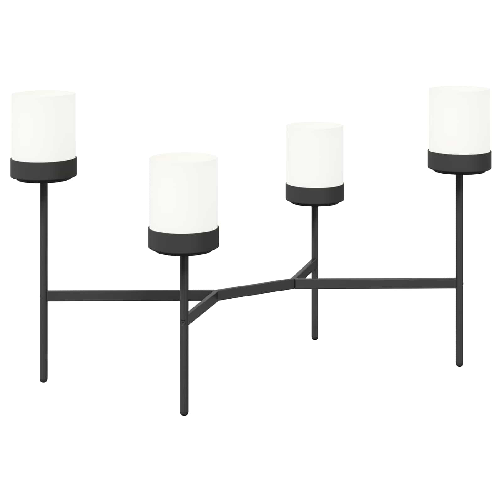 vidaXL Stojak na Kwiaty Biały 125 x 55 x 81 cm Polipropylen i stal