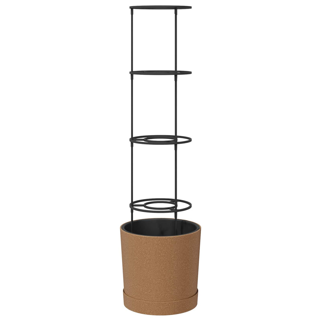 vidaXL Uprawa pomidorów Naturo ECO Ø 39 x 139 cm WPC