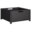 vidaXL Kominek Czarny 60 x 60 x 30 cm Stal