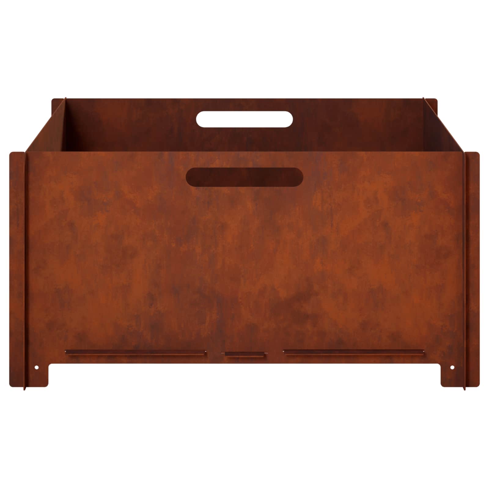 vidaXL Kominek Rdzawy 60 x 60 x 30 cm Stal kortenowska