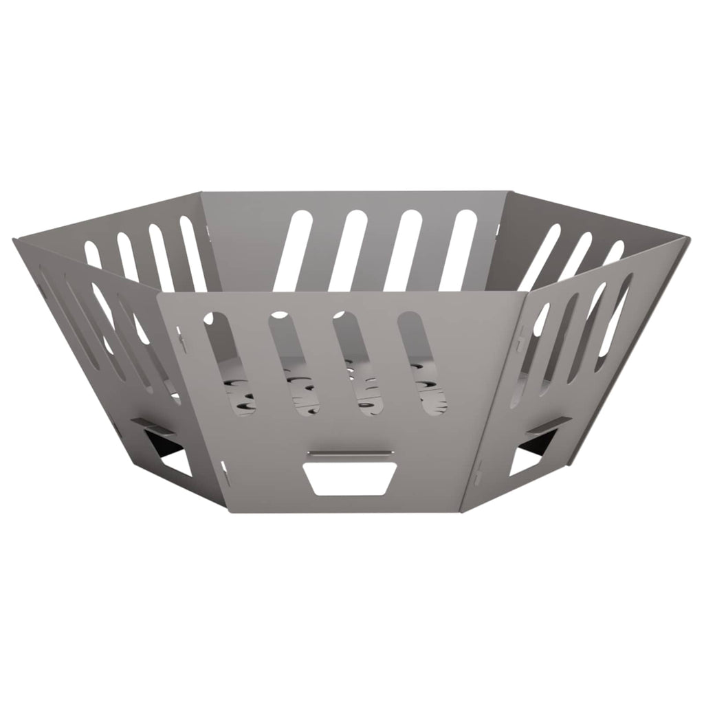 vidaXL Kominek Rdzawy 60 x 60 x 23 cm Stal kortenowska