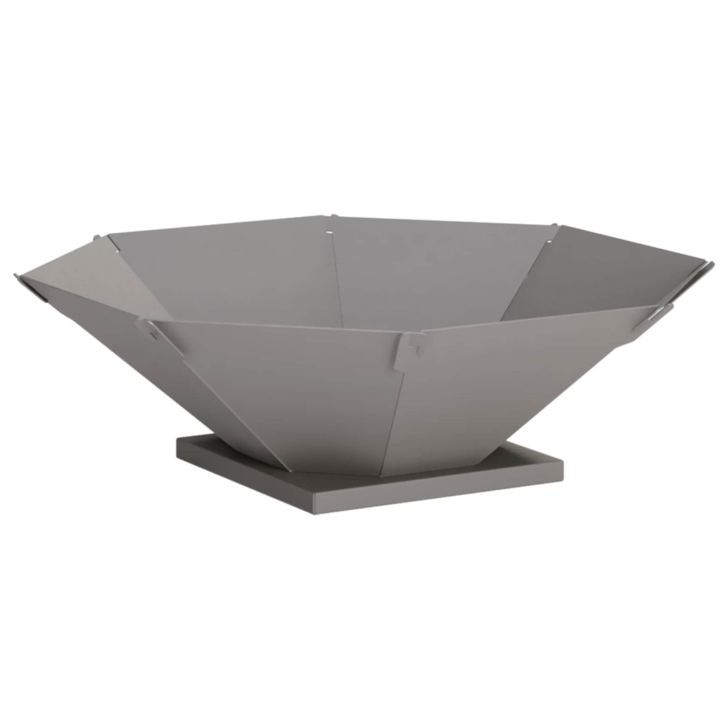 vidaXL Kominek Rdzawy 70,5 x 70,5 x 21,5 cm Stal kortenowska