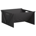 vidaXL Kominek Czarny 40 x 40 x 20 cm Stal