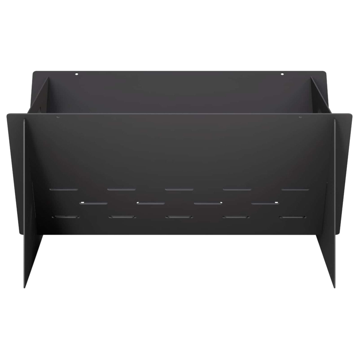 vidaXL Kominek Czarny 40 x 40 x 20 cm Stal