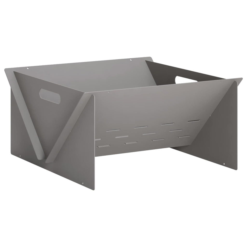 vidaXL Kominek Rdzawy 40 x 40 x 20 cm Stal kortenowska