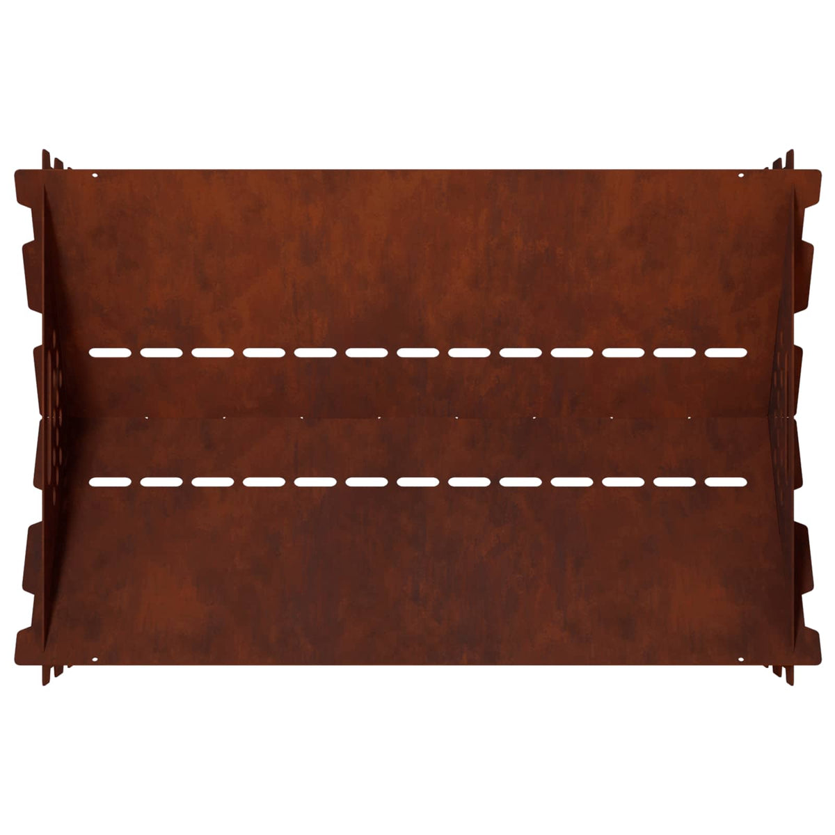 vidaXL Kominek Rdzawy 60 x 40 x 20 cm Stal kortenowska