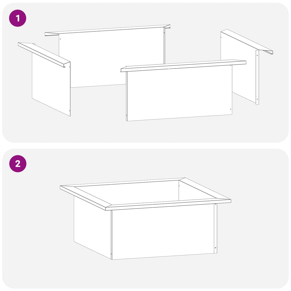 vidaXL Pierścień do ogniska Rdzawy 90 x 90 x 25 cm Stal kortenowska