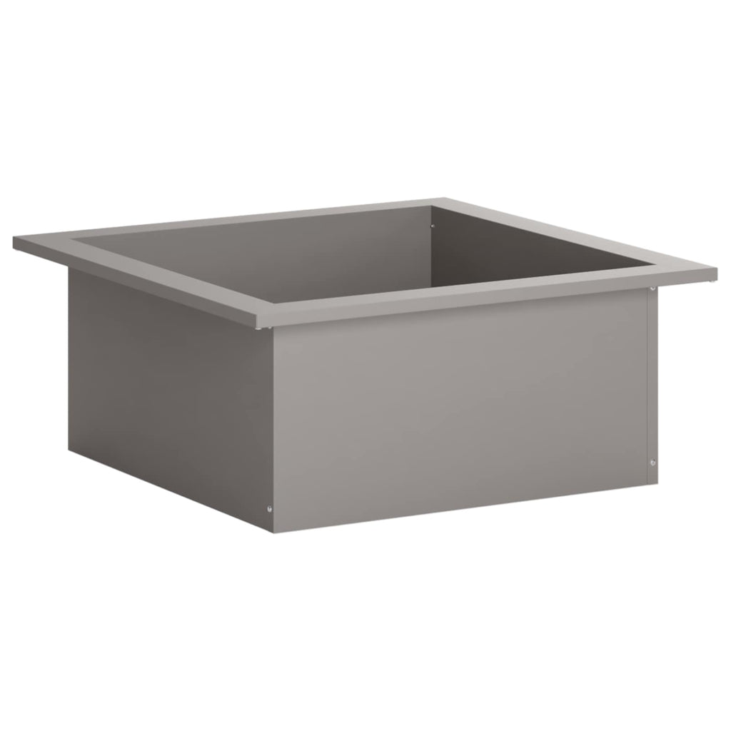 vidaXL Pierścień do ogniska Rdzawy 90 x 90 x 25 cm Stal kortenowska