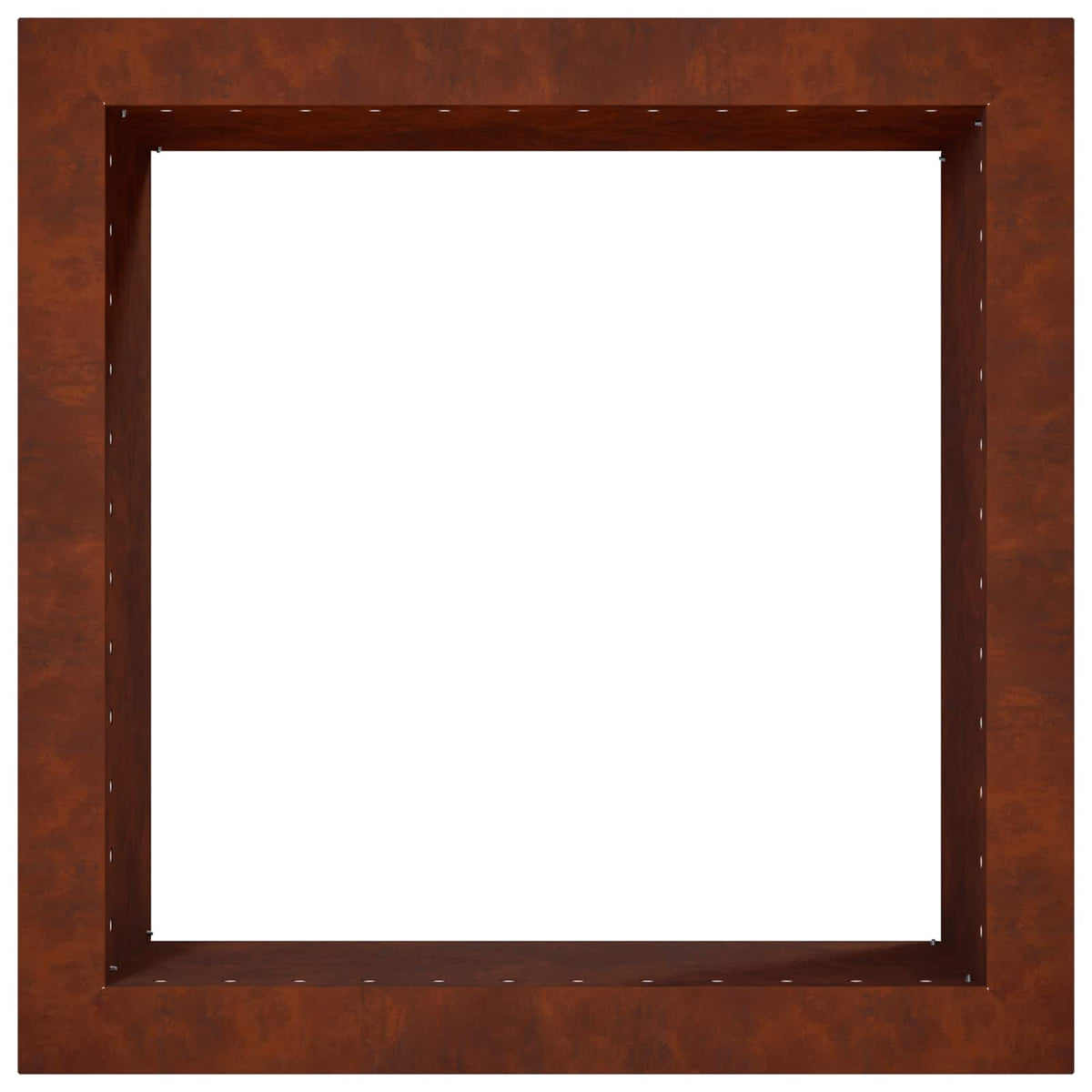 vidaXL Pierścień do ogniska Rdzawy 60 x 60 x 25 cm Stal kortenowska