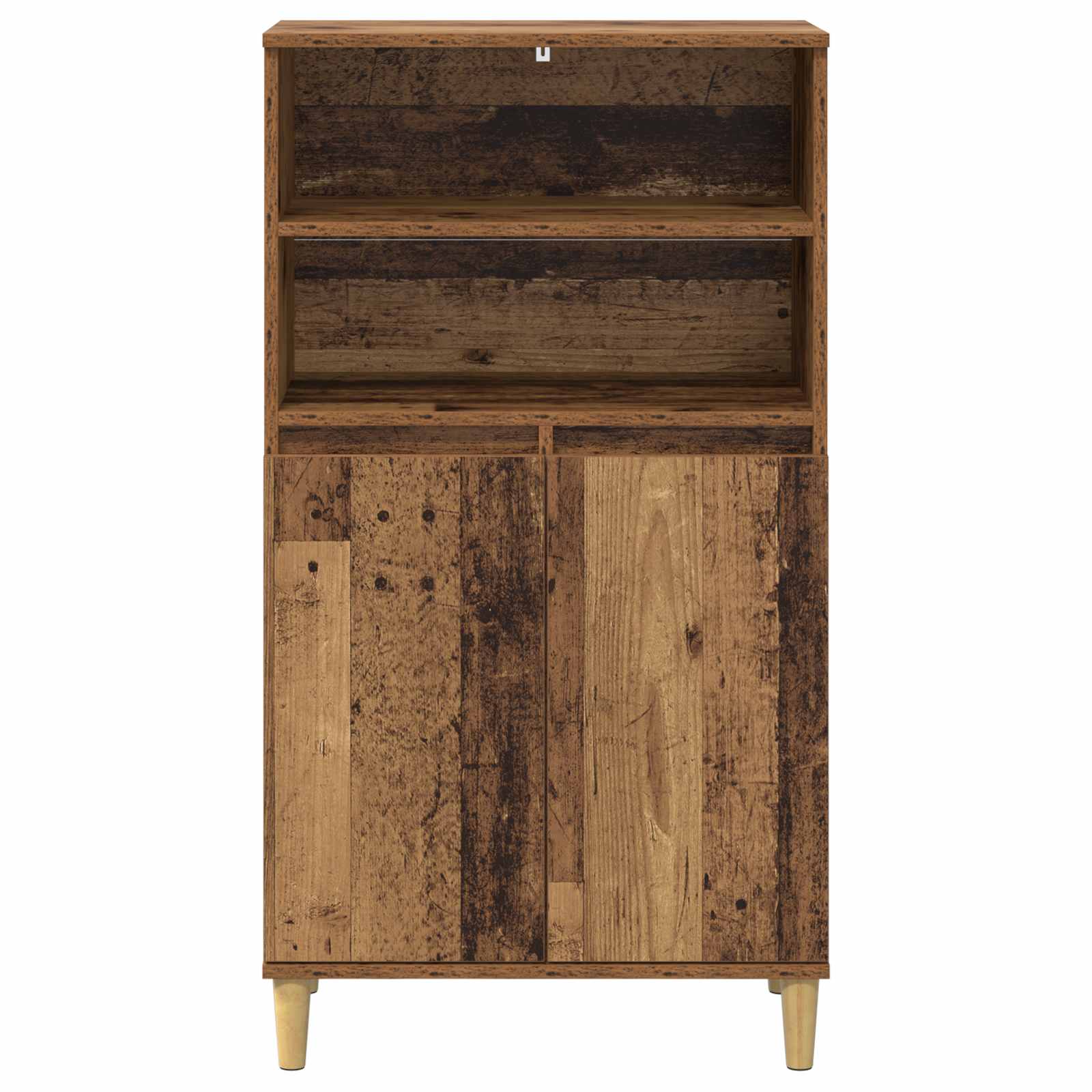 vidaXL Highboard Drewno dębowe 60 x 36 x 110 cm Drewno inżynieryjne