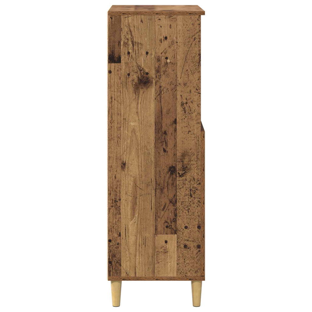 vidaXL Highboard Drewno dębowe 60 x 36 x 110 cm Drewno inżynieryjne