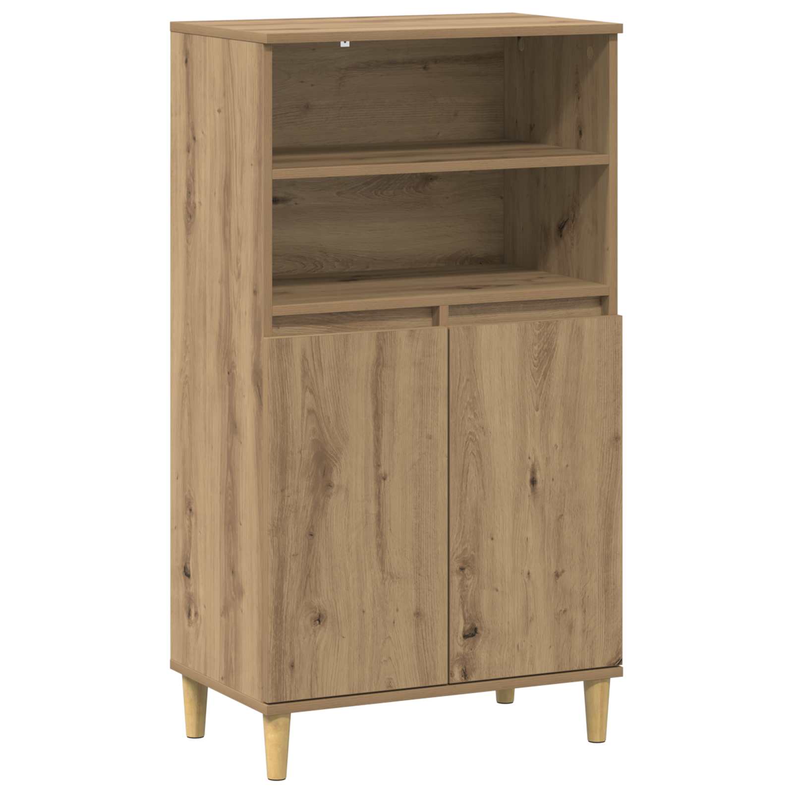 vidaXL Highboard Dąb artisan 60 x 36 x 110 cm Drewno inżynieryjne