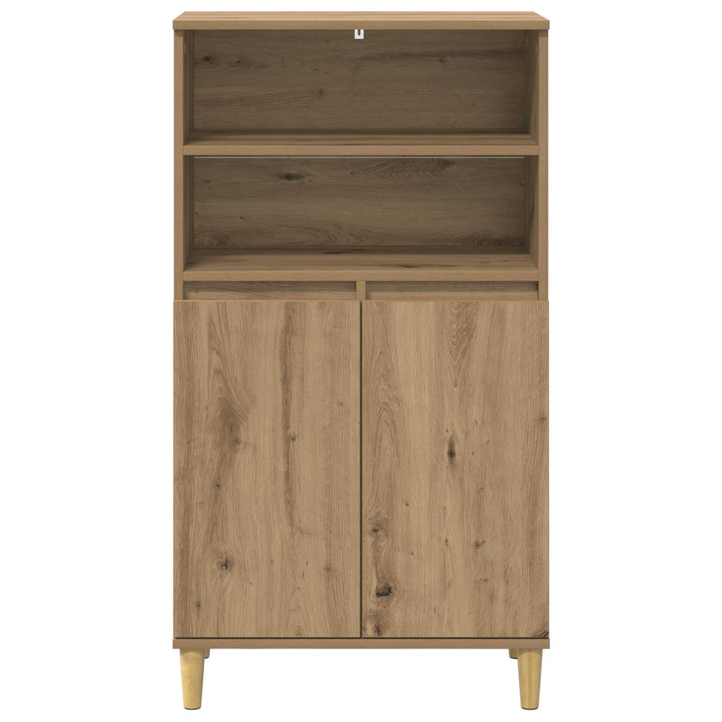 vidaXL Highboard Dąb artisan 60 x 36 x 110 cm Drewno inżynieryjne