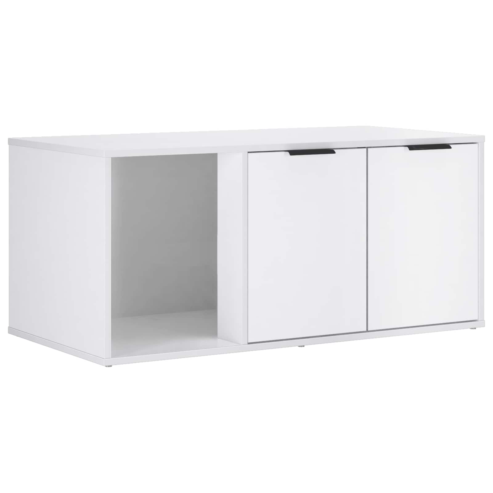 vidaXL Meble dla kota Biały 100 x 49 x 45 cm Drewno inżynieryjne