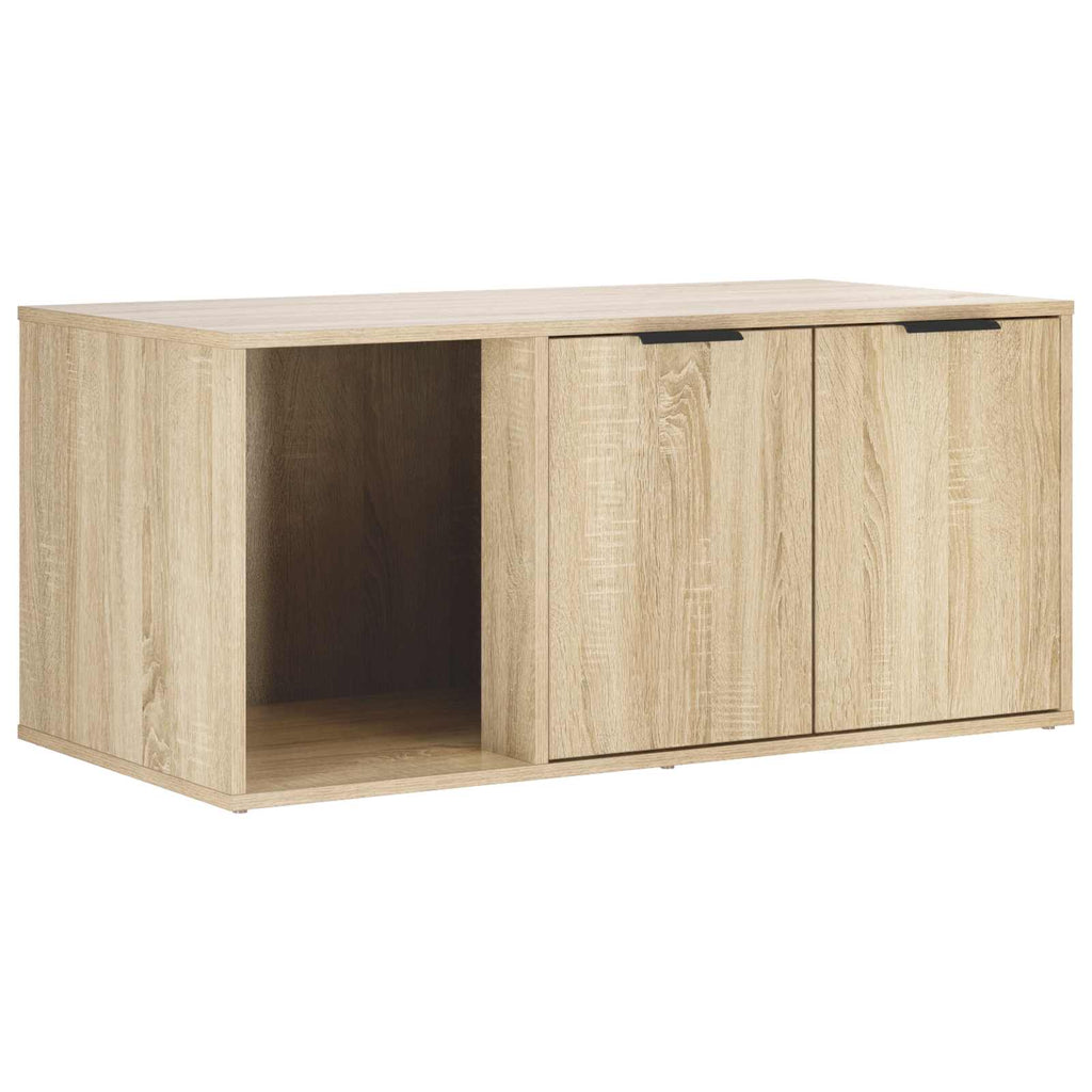 vidaXL Meble dla kota dąb Sonoma 100 x 49 x 45 cm Drewno inżynieryjne