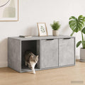 vidaXL Meble dla kota Betonowy szary 100 x 49 x 45 cm