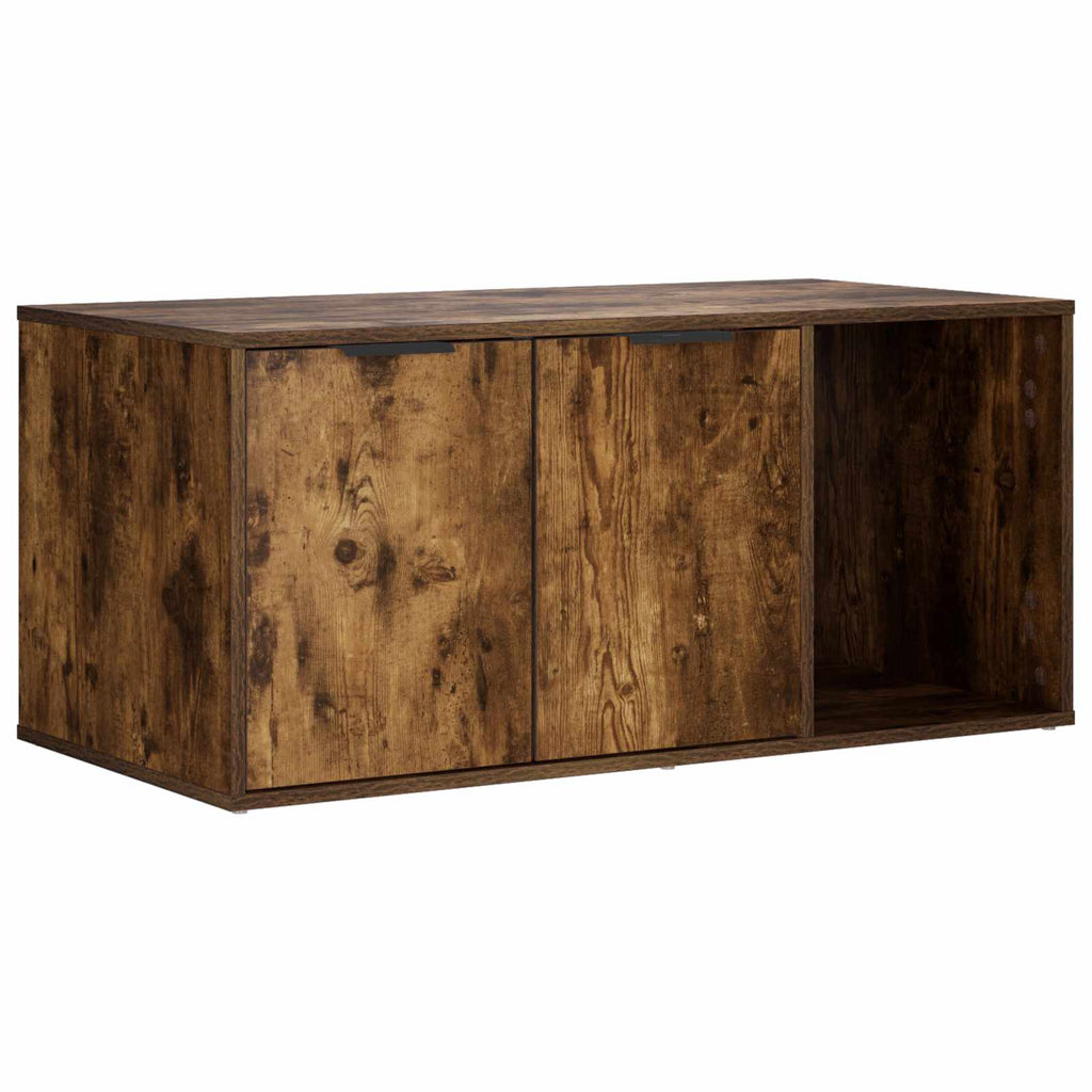 vidaXL Meble dla kota Dąb wędzony 100 x 49 x 45 cm Drewno inżynieryjne
