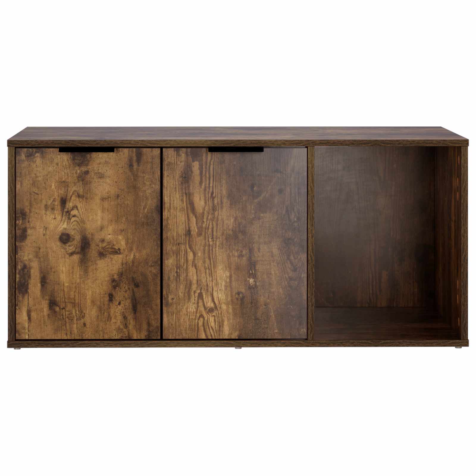 vidaXL Meble dla kota Dąb wędzony 100 x 49 x 45 cm Drewno inżynieryjne