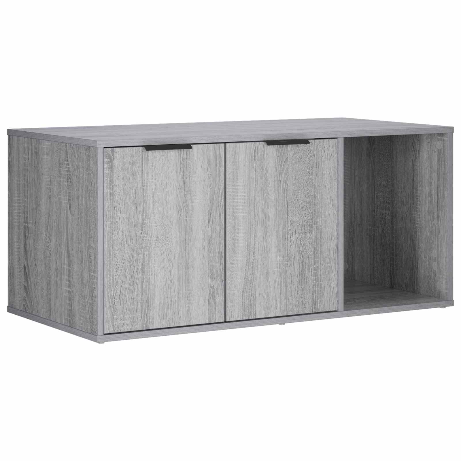 vidaXL Meble dla kota Szary Sonoma 100 x 49 x 45 cm
