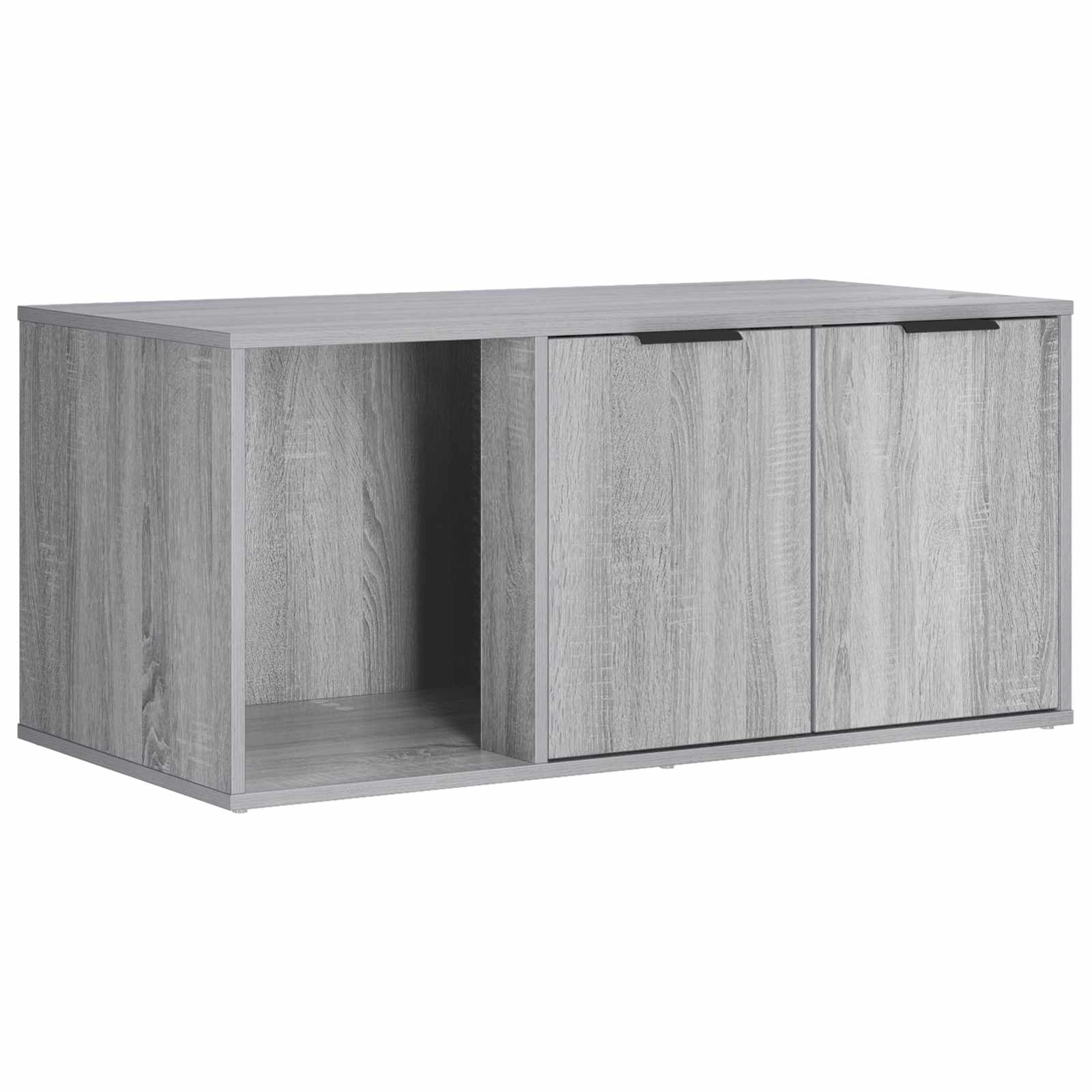 vidaXL Meble dla kota Szary Sonoma 100 x 49 x 45 cm