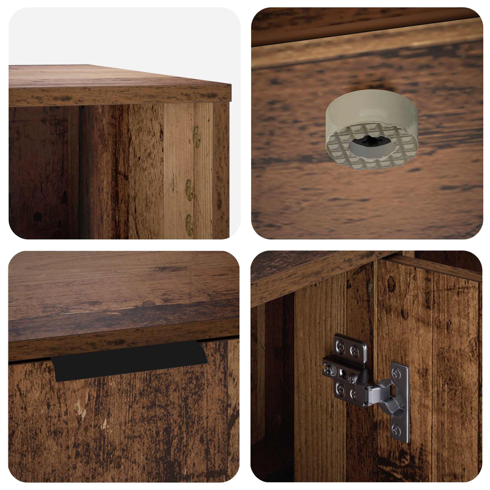 vidaXL Meble dla kota Stare drewno 100 x 49 x 45 cm