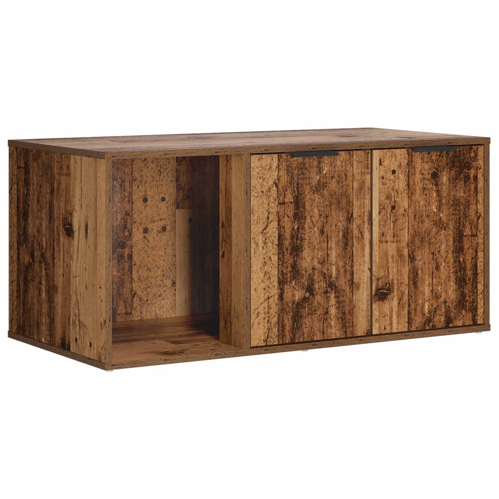 vidaXL Meble dla kota Stare drewno 100 x 49 x 45 cm
