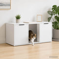 vidaXL Meble dla kota Biały 100 x 49 x 45 cm Drewno inżynieryjne