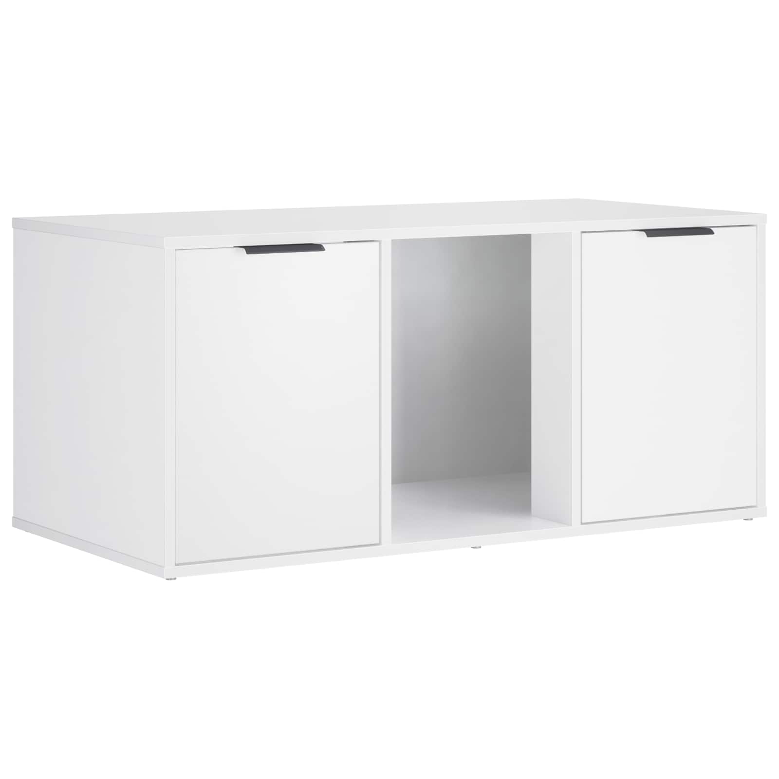 vidaXL Meble dla kota Biały 100 x 49 x 45 cm Drewno inżynieryjne
