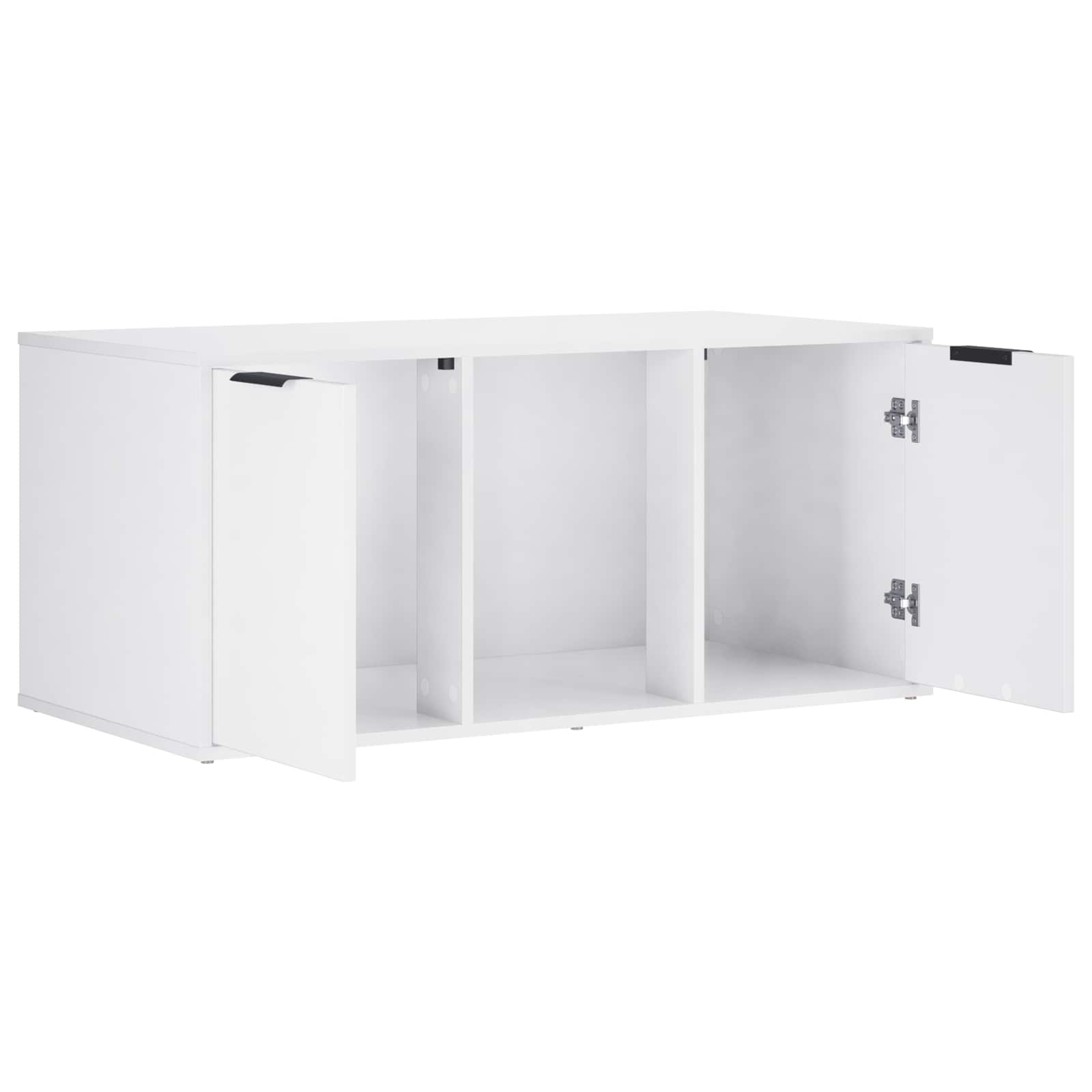 vidaXL Meble dla kota Biały 100 x 49 x 45 cm Drewno inżynieryjne