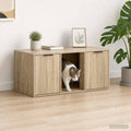 vidaXL Meble dla kota dąb Sonoma 100 x 49 x 45 cm Drewno inżynieryjne