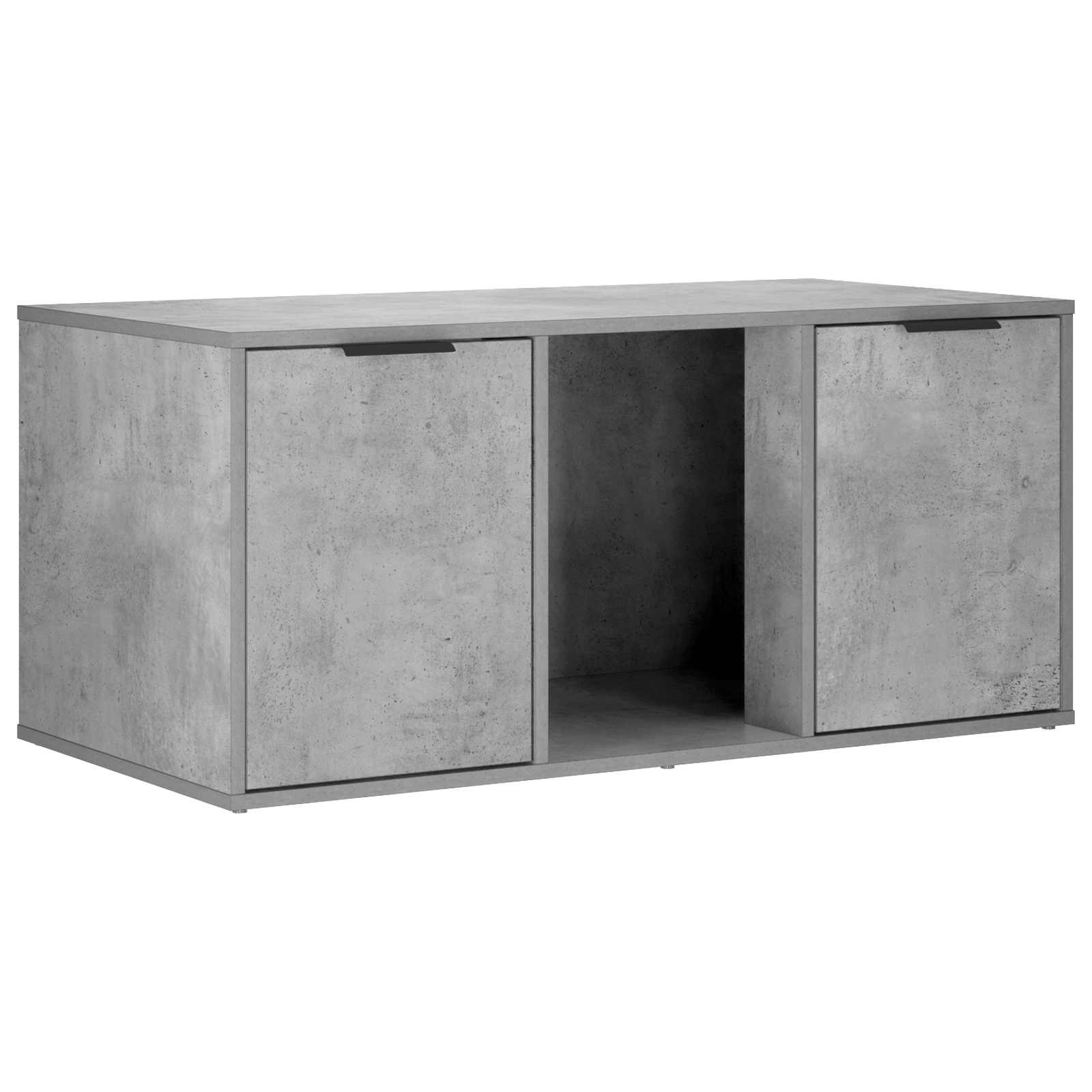 vidaXL Meble dla kota Betonowy szary 100 x 49 x 45 cm