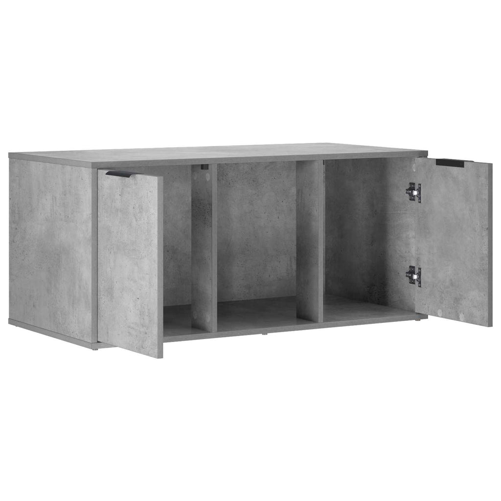 vidaXL Meble dla kota Betonowy szary 100 x 49 x 45 cm