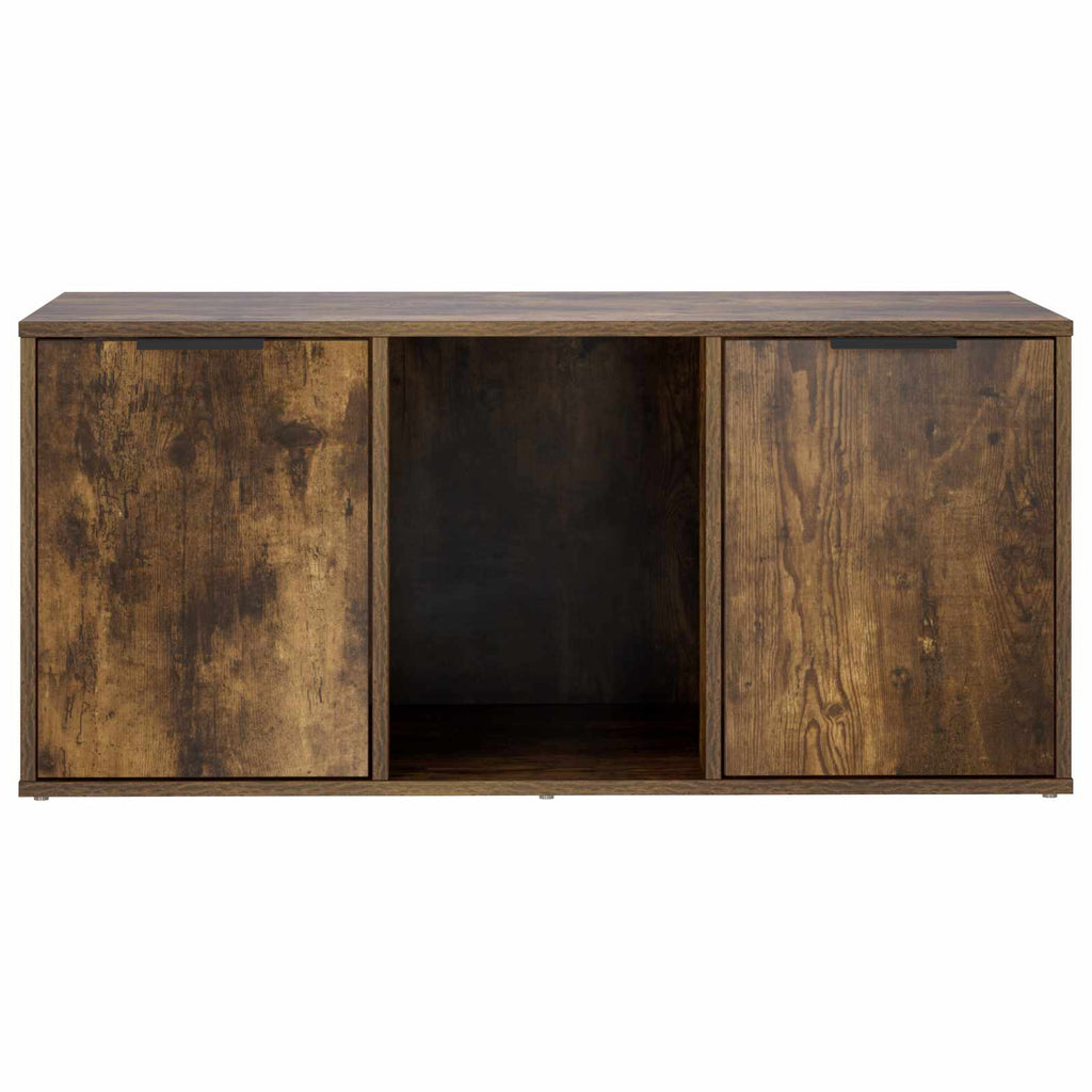 vidaXL Meble dla kota Dąb wędzony 100 x 49 x 45 cm Drewno inżynieryjne