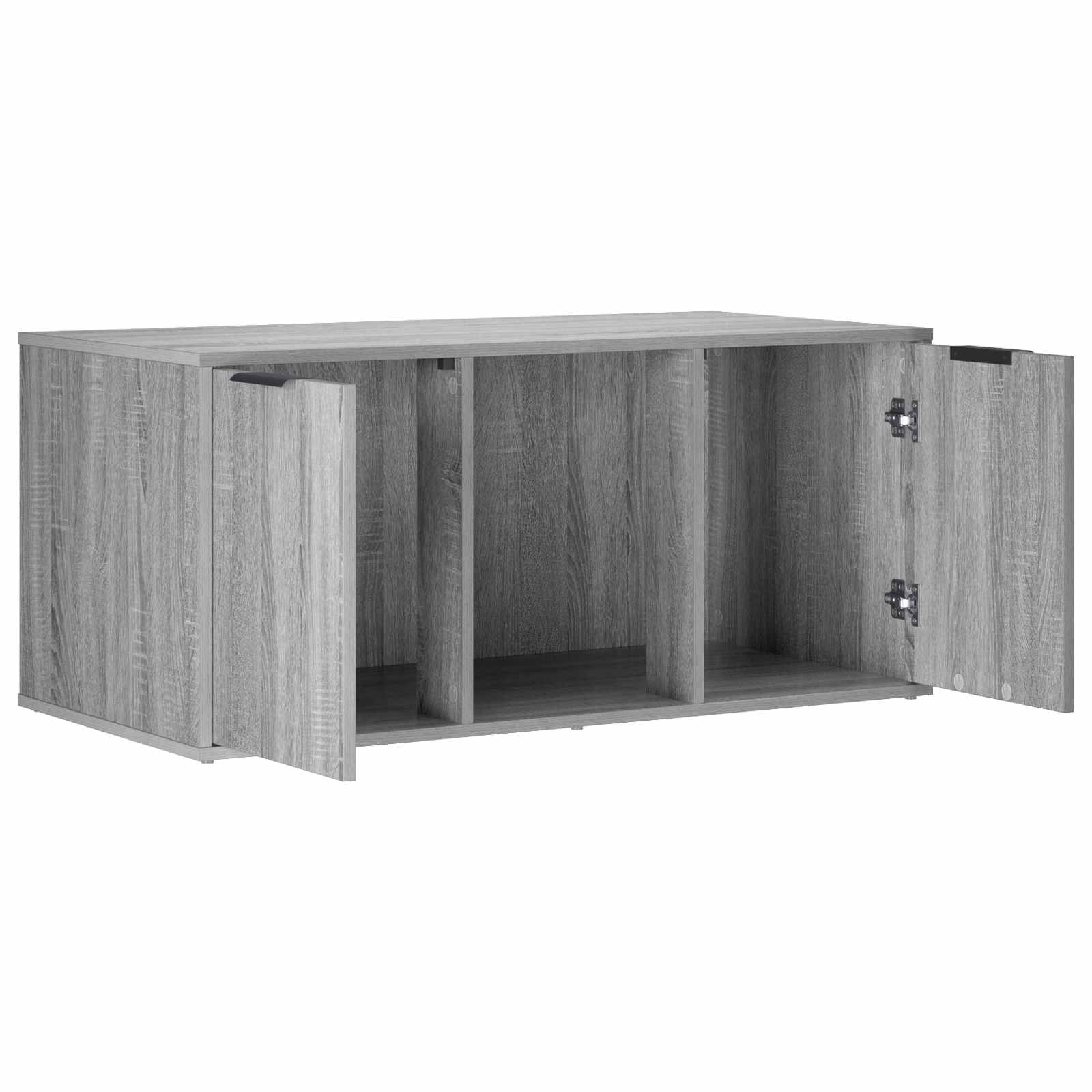 vidaXL Meble dla kota Szary Sonoma 100 x 49 x 45 cm