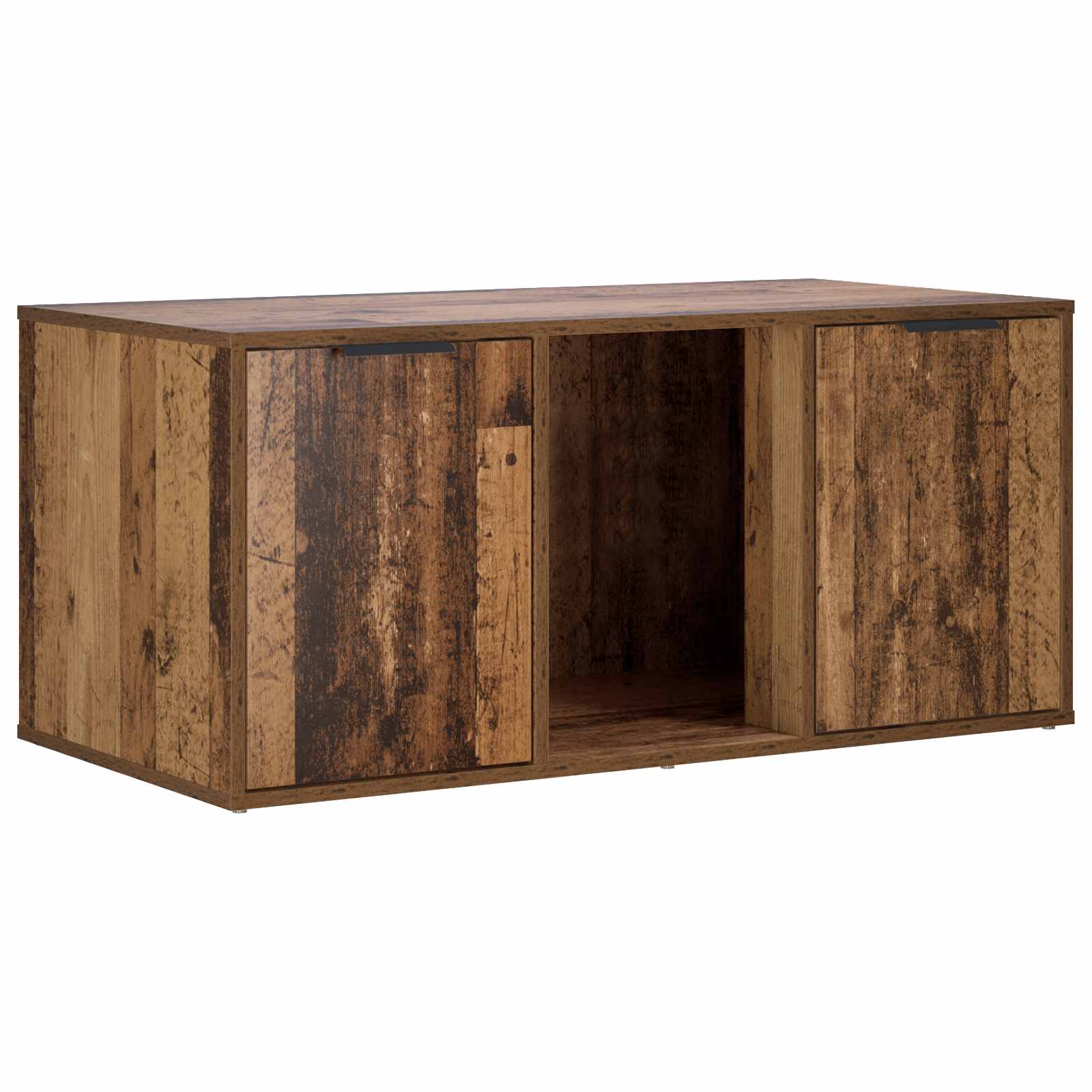 vidaXL Meble dla kota Stare drewno 100 x 49 x 45 cm
